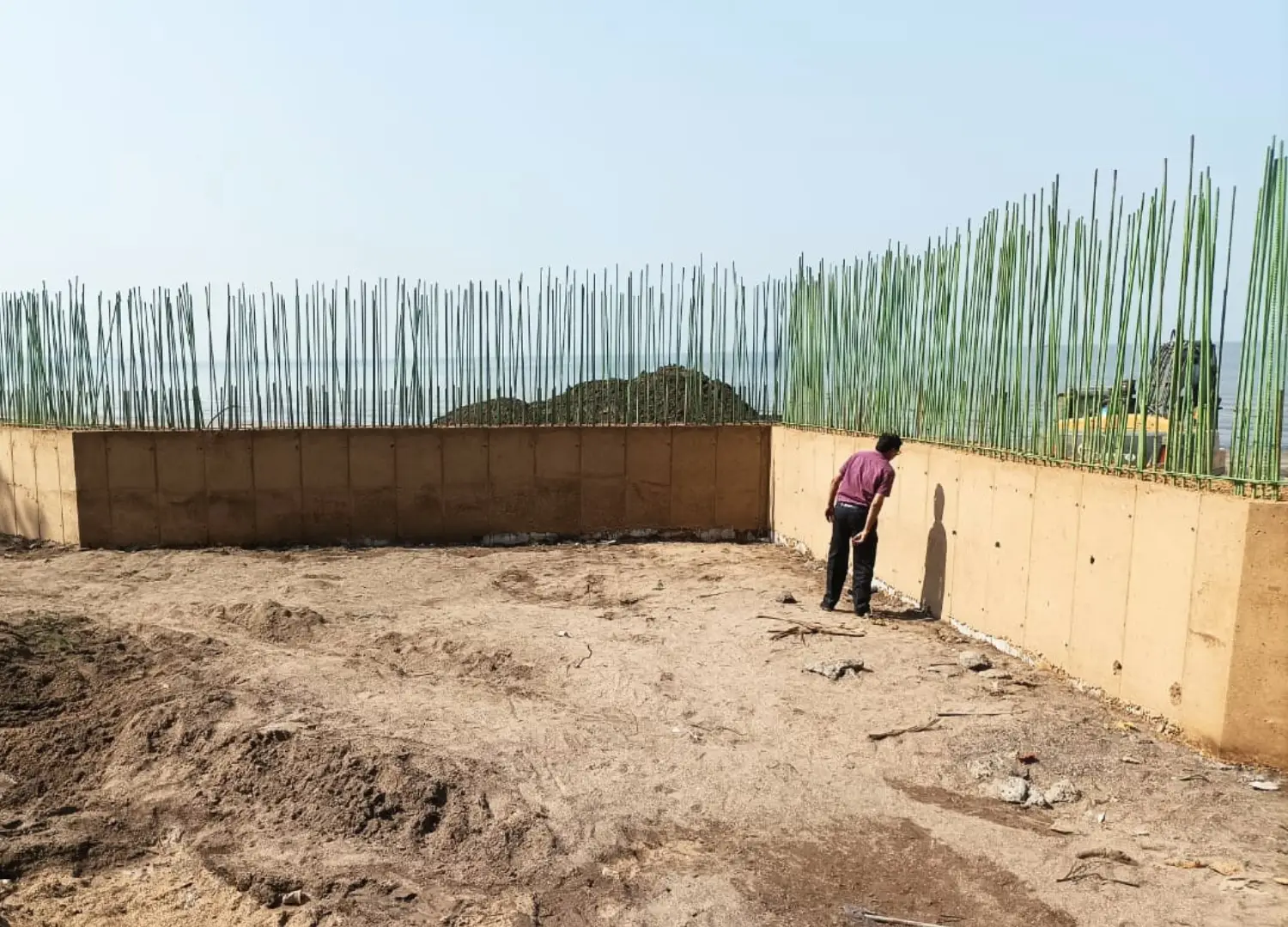 Dewaka Beach Retaining Wall